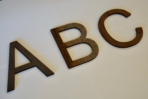 RePlank Wooden Letters